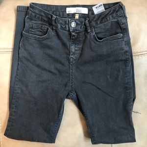 Topshop Jamie high rise ripped jeans